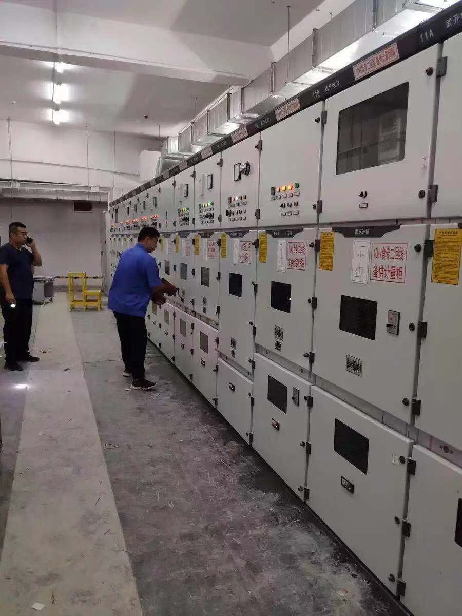 同心花苑五期还建小区专用电项目顺利送电
