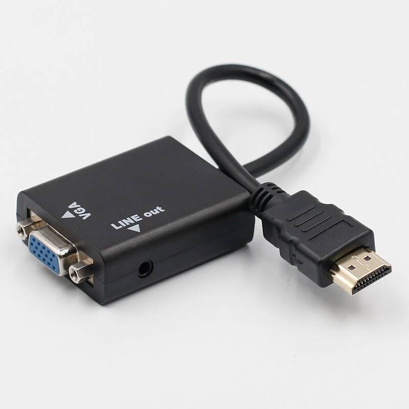 HDMI converter to VGA+audio&power