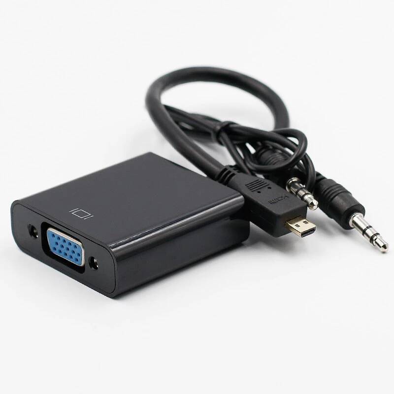 HDMI converter to VGA+audio&power