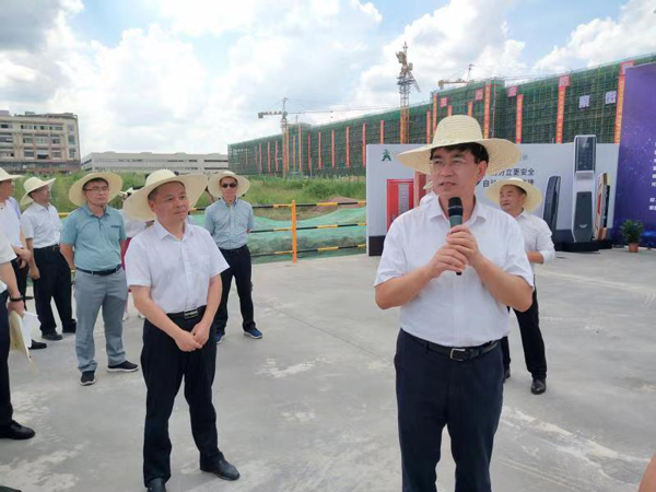 金华市四套班子领导考察王力长恬智能制造基地 金华市四套班子领导考察王力长恬智能制造基地