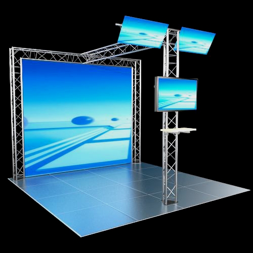 S009TDT-10'x 10' Triangle Display Truss