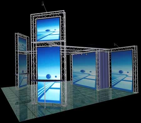 L003TDT - 20'x20' Triangle Display Truss