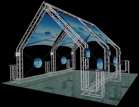 L007SDT - 20'x20' Square Display Truss