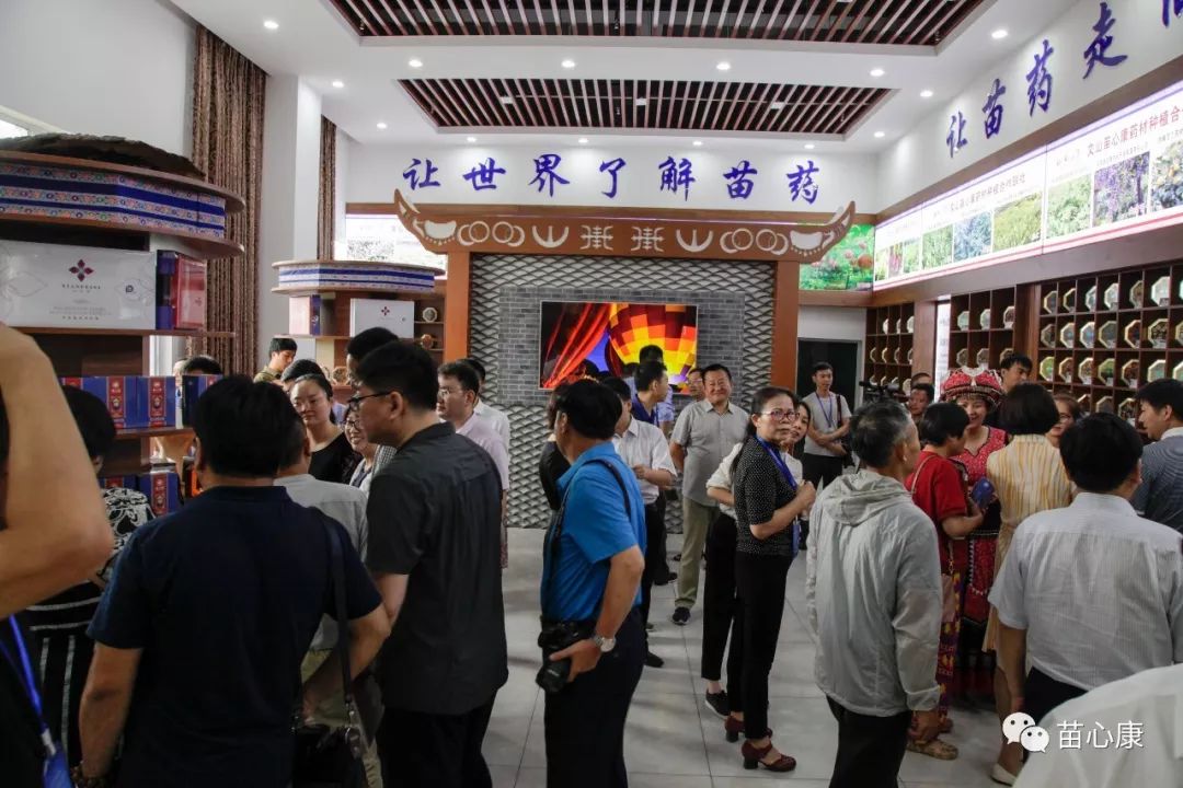 国家民委有关部门130人调研组到苗心康企业调研指导工作 国家民委有关部门130人调研组到苗心康企业调研指导工作