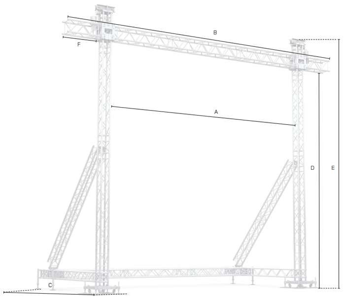 LDS001-LED Screen structures