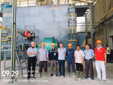 Biomass Fired Hot Air Furnace for Ceramic Was Put Into Operation 