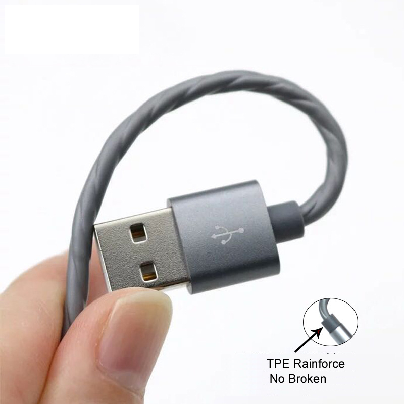 USB Mobile Data Charge Cable Wave  lighting