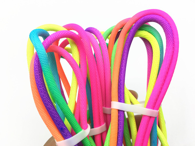 USB Mobile Data Charger Cable Rainbow TypeC