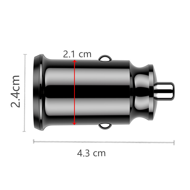 USB Car Charger Mini 