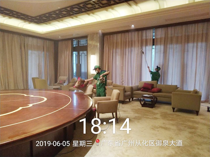 從化從都國際除霉味防霉室內空氣治理