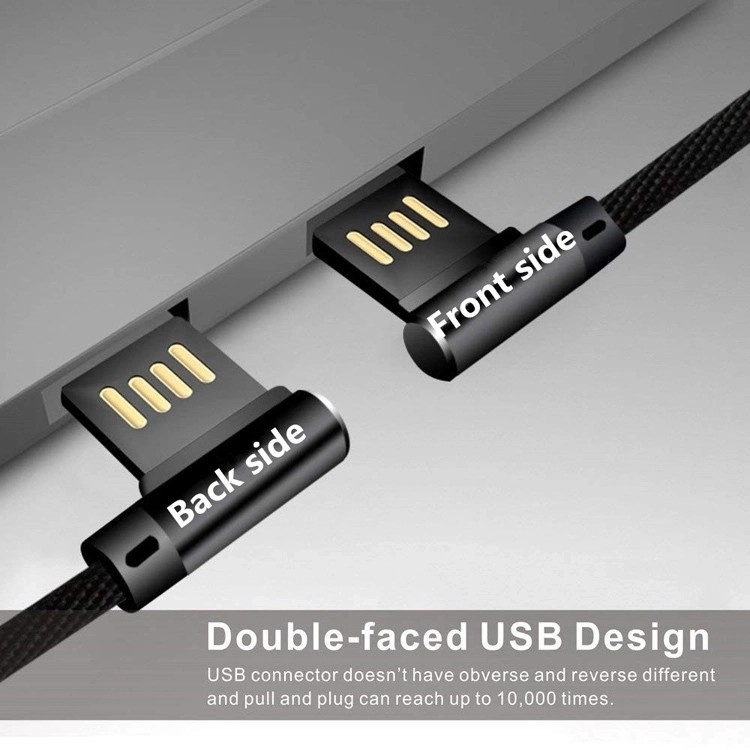 USB Data Charge Cable Right lightning