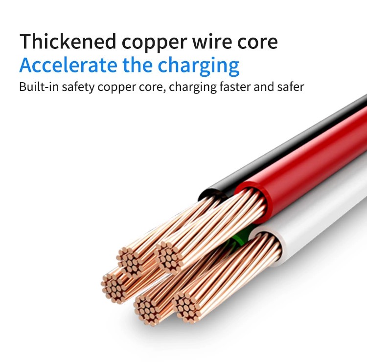 USB Data Charge Cable Right Micro