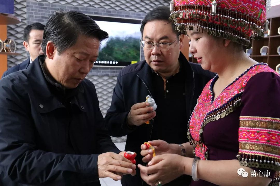 国家民委监督检查司副司长李钟协一行莅临苗心康调研指导工作 国家民委监督检查司副司长李钟协一行莅临苗心康调研指导工作
