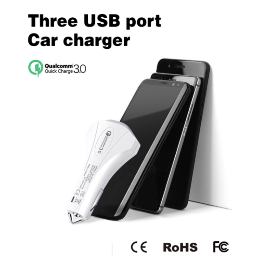 QC3.0 USB Charger with typeC