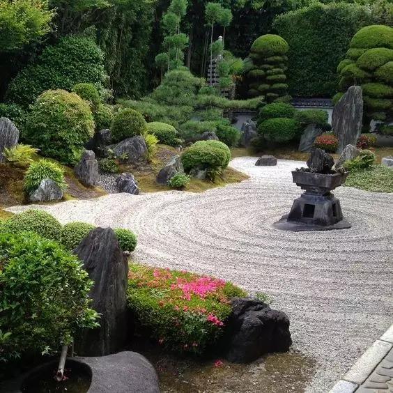 庭院景观中枯山水的前世今生,读懂了你再用 庭院景观中枯山水的前世今生,读懂了你再用