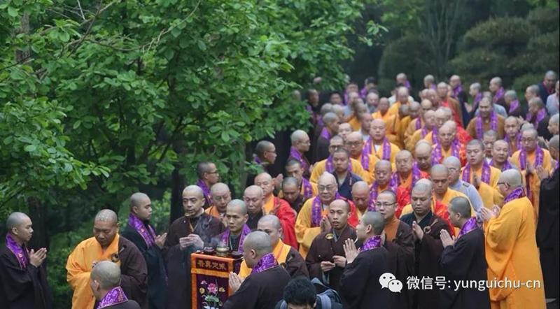 纯闻大和尚赴云门寺参加佛源老和尚圆寂十周年纪念法会 纯闻大和尚赴云门寺参加佛源老和尚圆寂十周年纪念法会