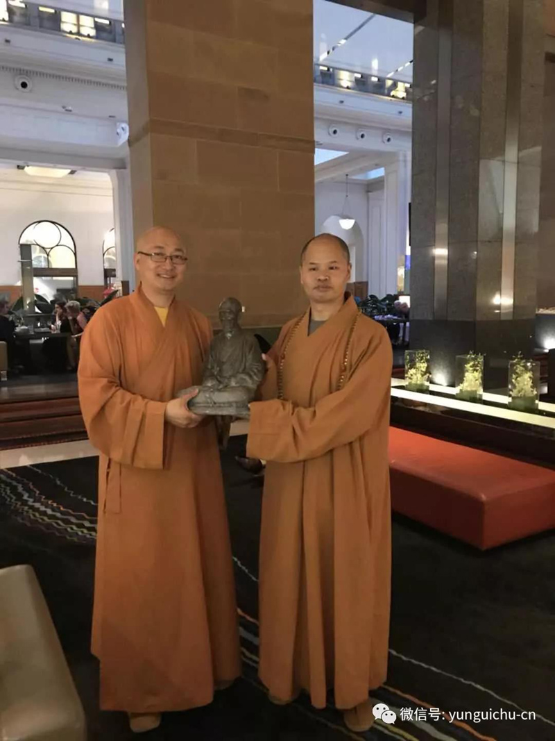 纯闻大和尚率团赴澳大利亚友好访问 纯闻大和尚率团赴澳大利亚友好访问