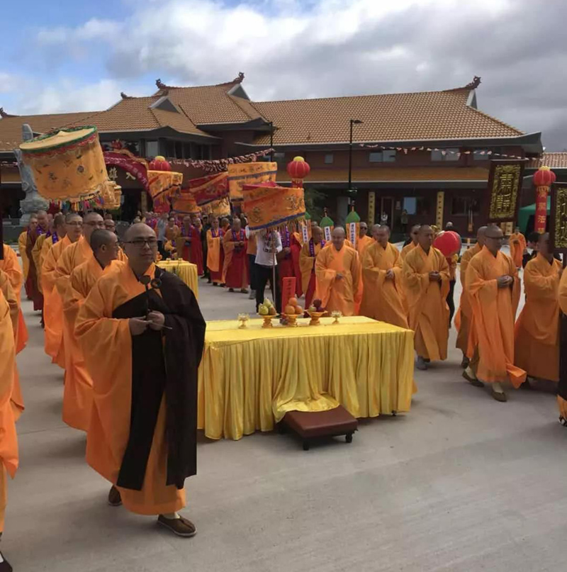 纯闻大和尚率团赴澳大利亚友好访问 纯闻大和尚率团赴澳大利亚友好访问