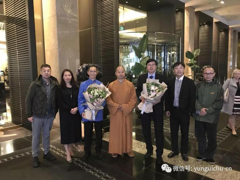 纯闻大和尚率团赴澳大利亚友好访问 纯闻大和尚率团赴澳大利亚友好访问