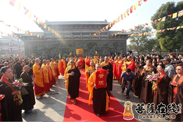纯闻大和尚出席抚州正觉寺及上海东林寺法会 纯闻大和尚出席抚州正觉寺及上海东林寺法会
