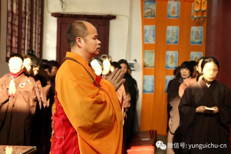 山穷水尽逼匝处 心花迸裂彻性天——云居山下院庆云禅寺春季禅七如期举行 山穷水尽逼匝处 心花迸裂彻性天——云居山下院庆云禅寺春季禅七如期举行