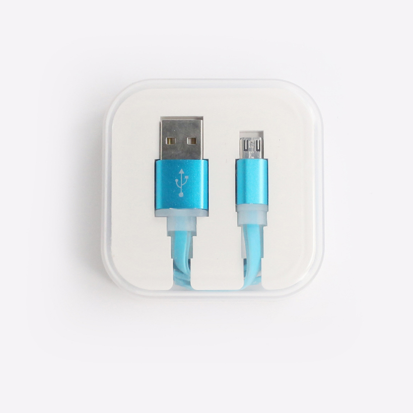 USB Mobile Data Charge Cable with Crystal packing