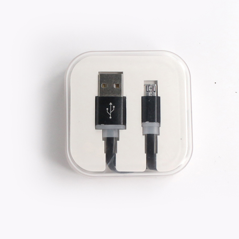 USB Mobile Data Charge Cable with Crystal packing