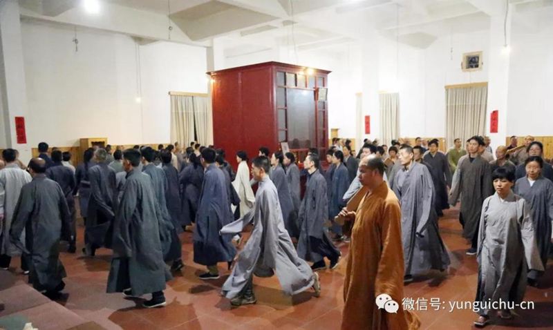 山穷水尽逼匝处 心花迸裂彻性天——云居山下院庆云禅寺春季禅七如期举行 山穷水尽逼匝处 心花迸裂彻性天——云居山下院庆云禅寺春季禅七如期举行
