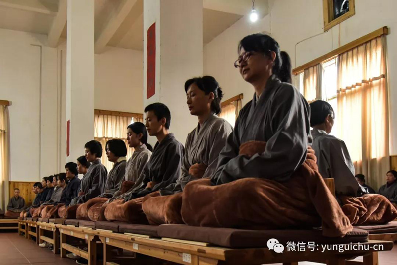 山穷水尽逼匝处 心花迸裂彻性天——云居山下院庆云禅寺春季禅七如期举行 山穷水尽逼匝处 心花迸裂彻性天——云居山下院庆云禅寺春季禅七如期举行