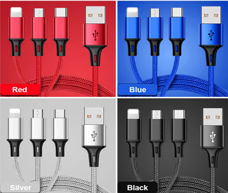 USB Charge Cable 3 in 1