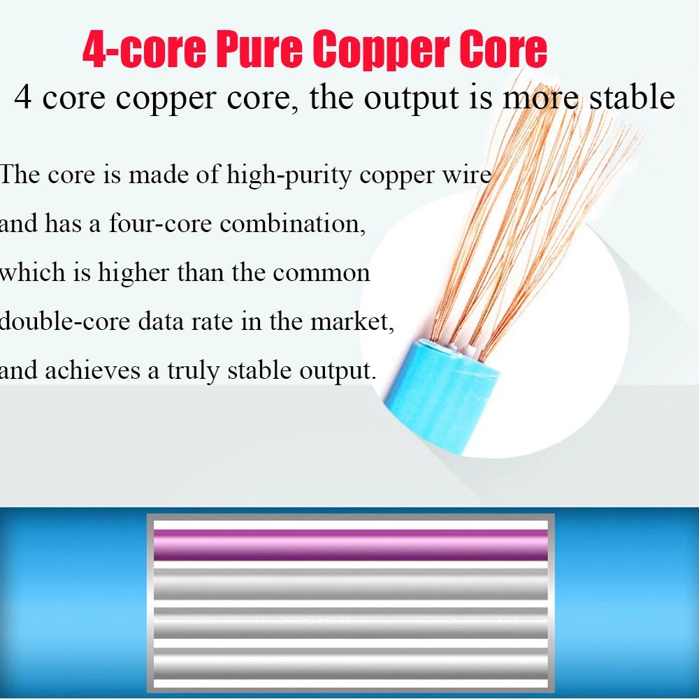 USB Micro+ lighting data cable Flat