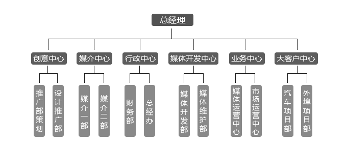 組織架構 - 汽車公關 - 重慶嘉皇文化傳播有限公司