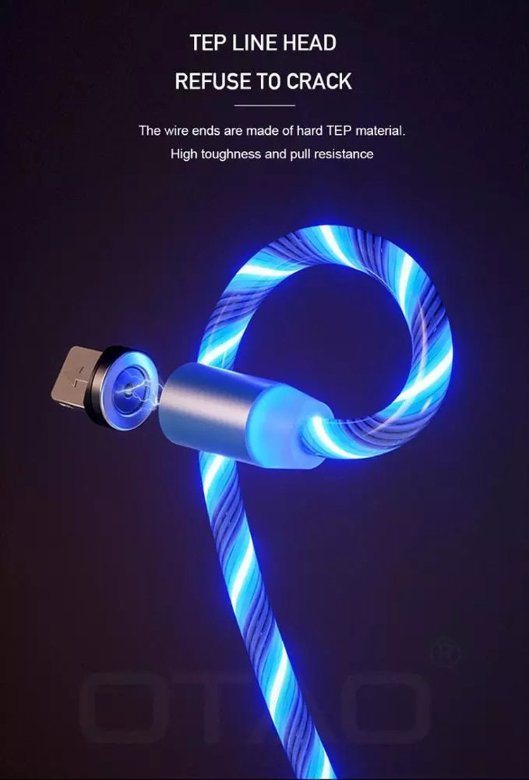 Light Streamer magnetic charge cable