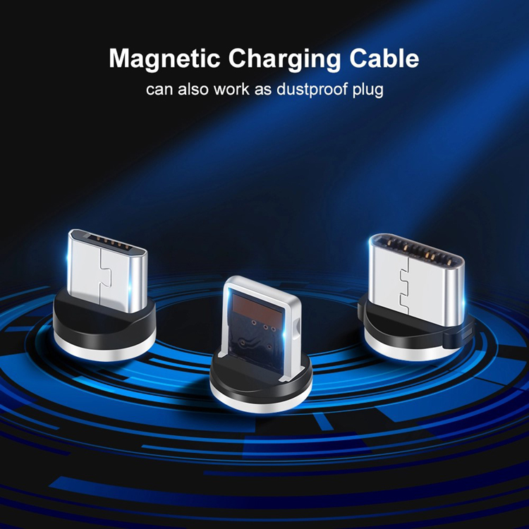 Magnetic charge cable