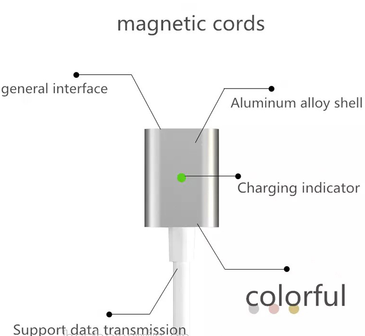 Magnetic Charge and Data Cable