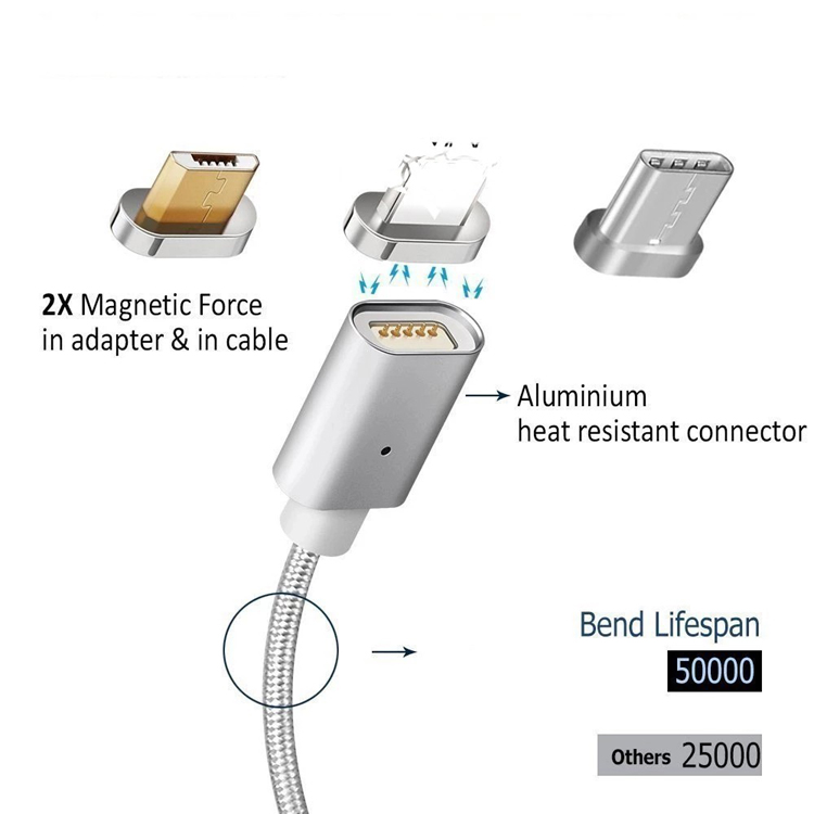 Magnetic Charge and Data Cable