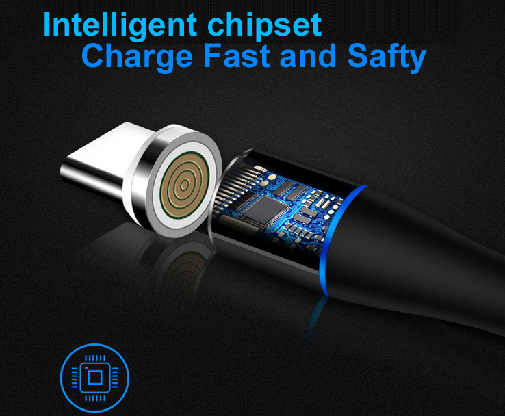 Magnetic Charge and Data Cable