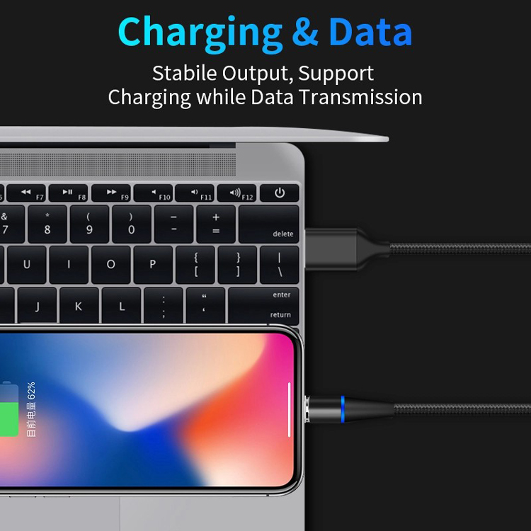 Magnetic Charge and Data Cable