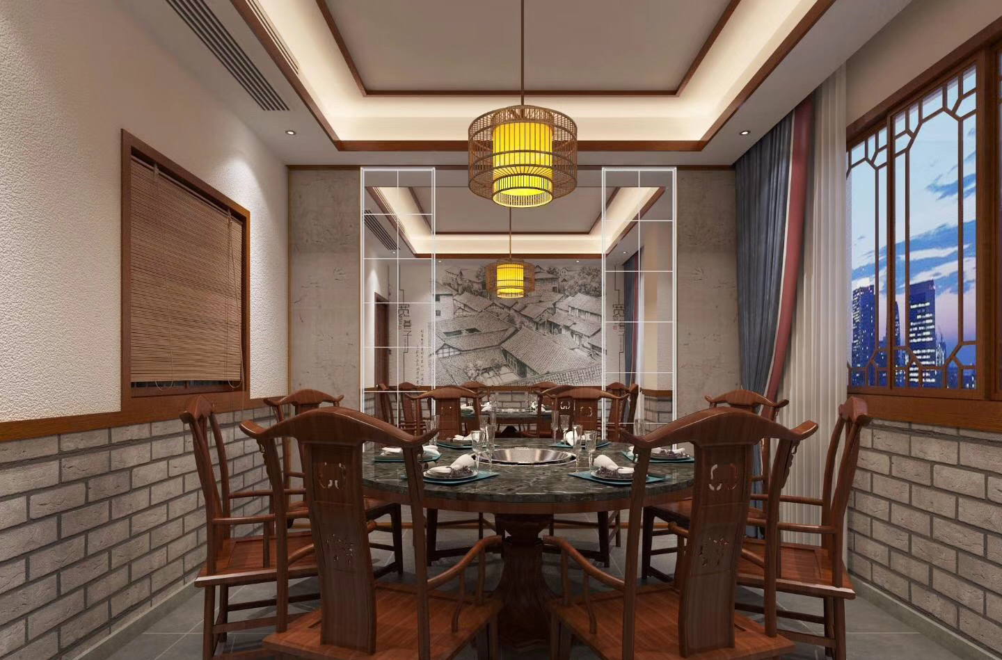 信阳民俗中式老成都火锅店 信阳民俗中式老成都火锅店