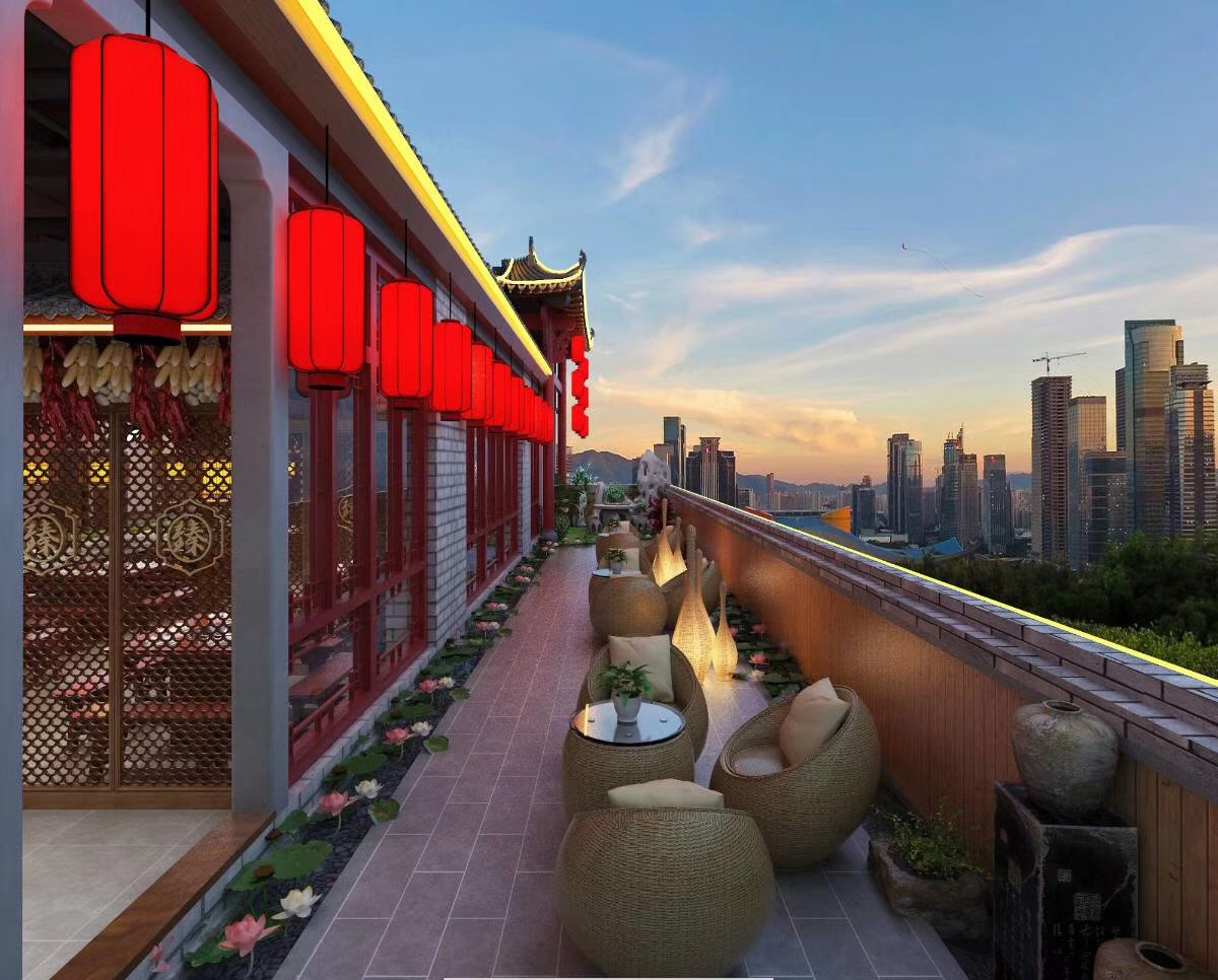 信阳民俗中式老成都火锅店 信阳民俗中式老成都火锅店