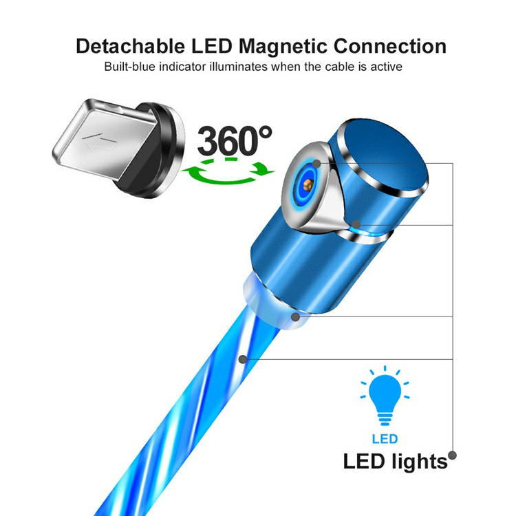 Light Streamer magnetic charge cable 'L shap'