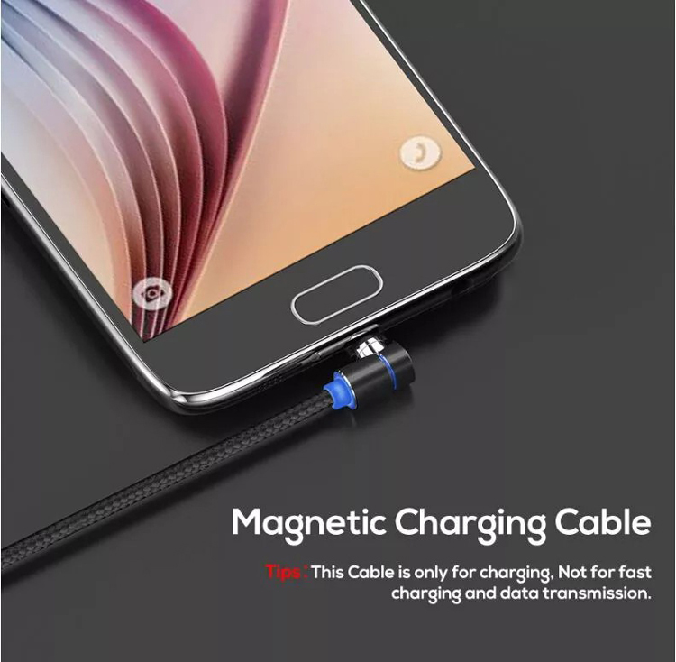 Magnetic charge cable “L' shap