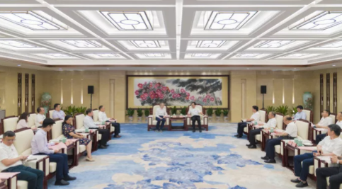 浙江省龙芯智慧产业园落地金华 高兴夫陈龙尹学群会见龙芯中科总裁胡伟武 浙江省龙芯智慧产业园落地金华 高兴夫陈龙尹学群会见龙芯中科总裁胡伟武