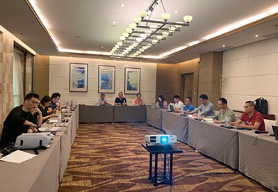 Jilin Province Aerial Survey and Remote Sensing Institute visited the center to investigate surveyin