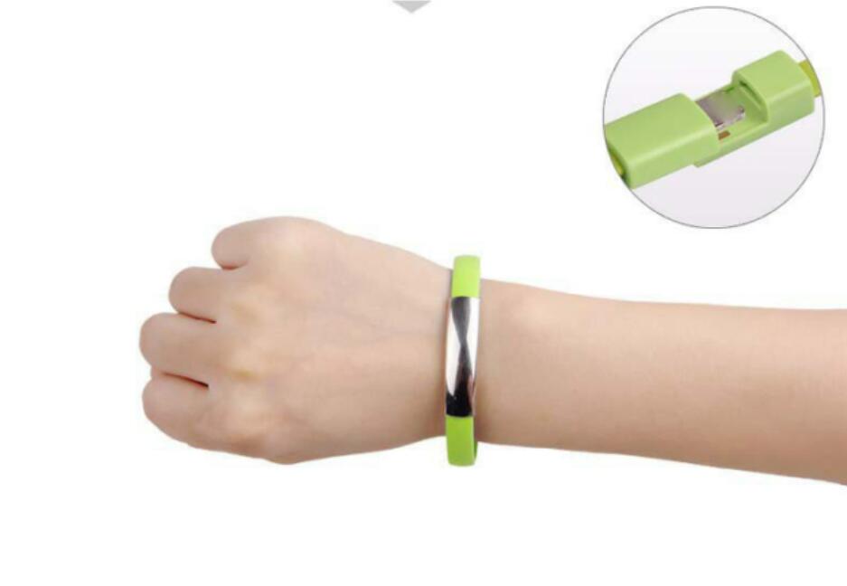 Wristband USB Bracelet Charger Cable