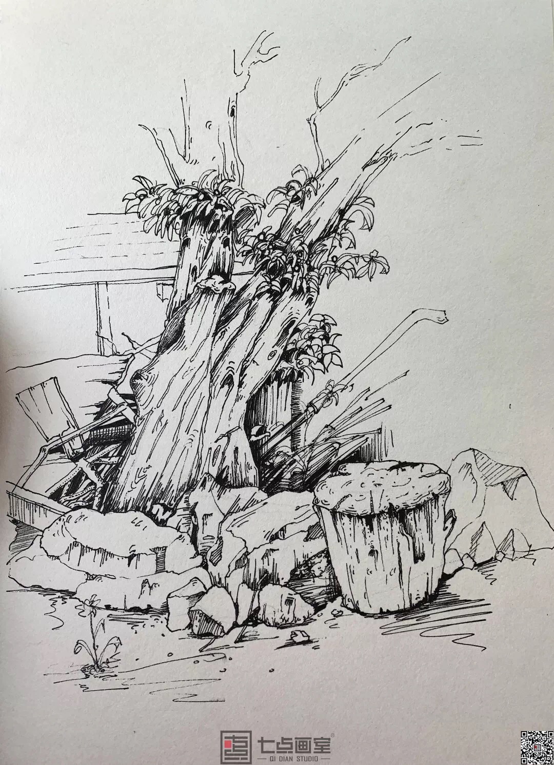 在七点的这个假期笑声跟眼泪一样快(附:暑期班学生作品) 在七点的这个假期笑声跟眼泪一样快(附:暑期班学生作品)