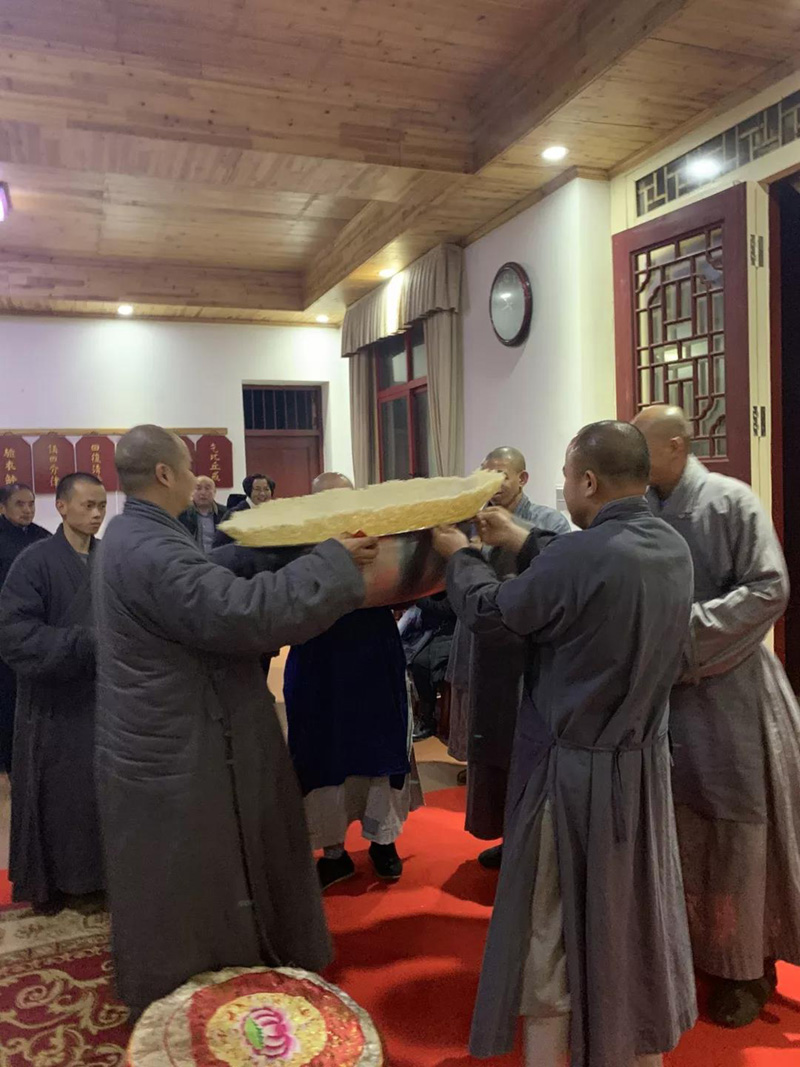 法轮常转不舍精进 万象更迭共贺新春——天上云居隆庆己亥新年 法轮常转不舍精进 万象更迭共贺新春——天上云居隆庆己亥新年