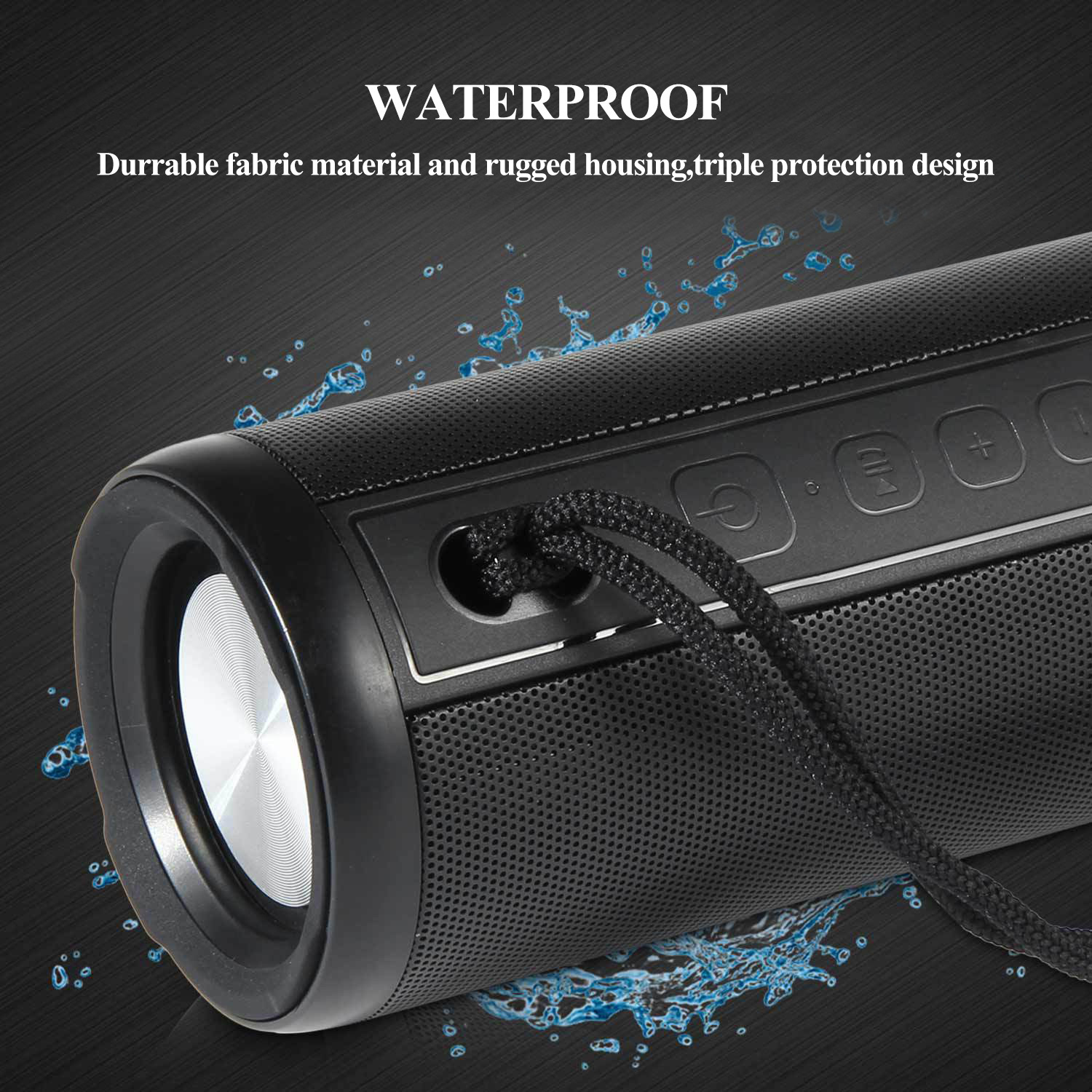 Warterproof Bluetooth speaker for outdoor