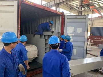60只集装箱完成装箱发货