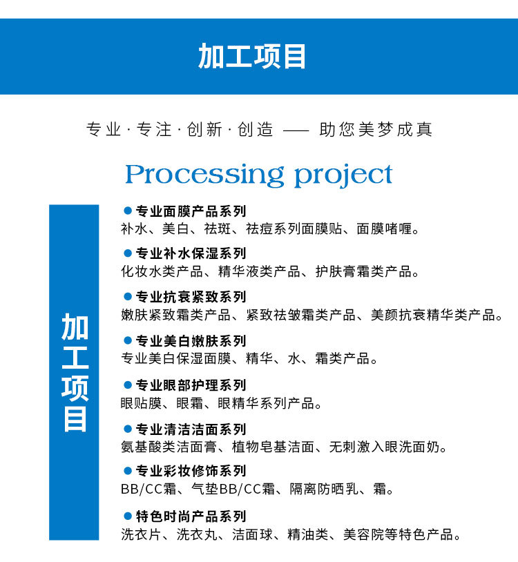 详细的化妆品ODM/ODM代加工流程(流程图) 详细的化妆品ODM/ODM代加工流程(流程图)